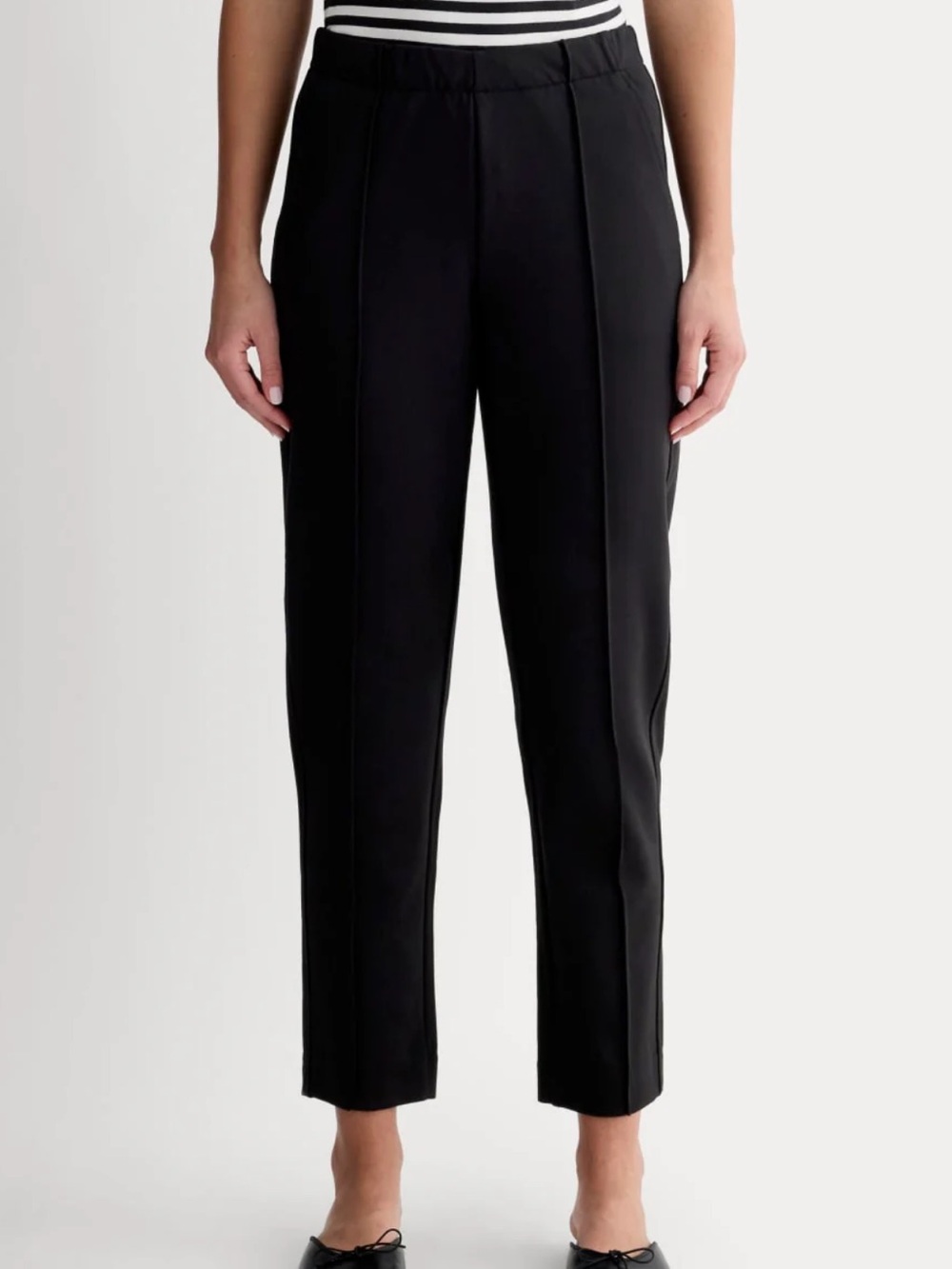 Everlane The Dream Pant Black Pull-On Pants Size Medium